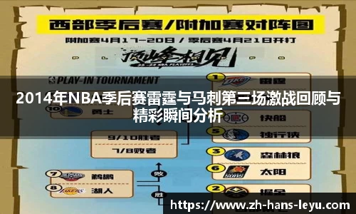 2014年NBA季后赛雷霆与马刺第三场激战回顾与精彩瞬间分析